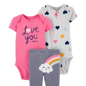 Carter's Baby Girl 3 PC Set